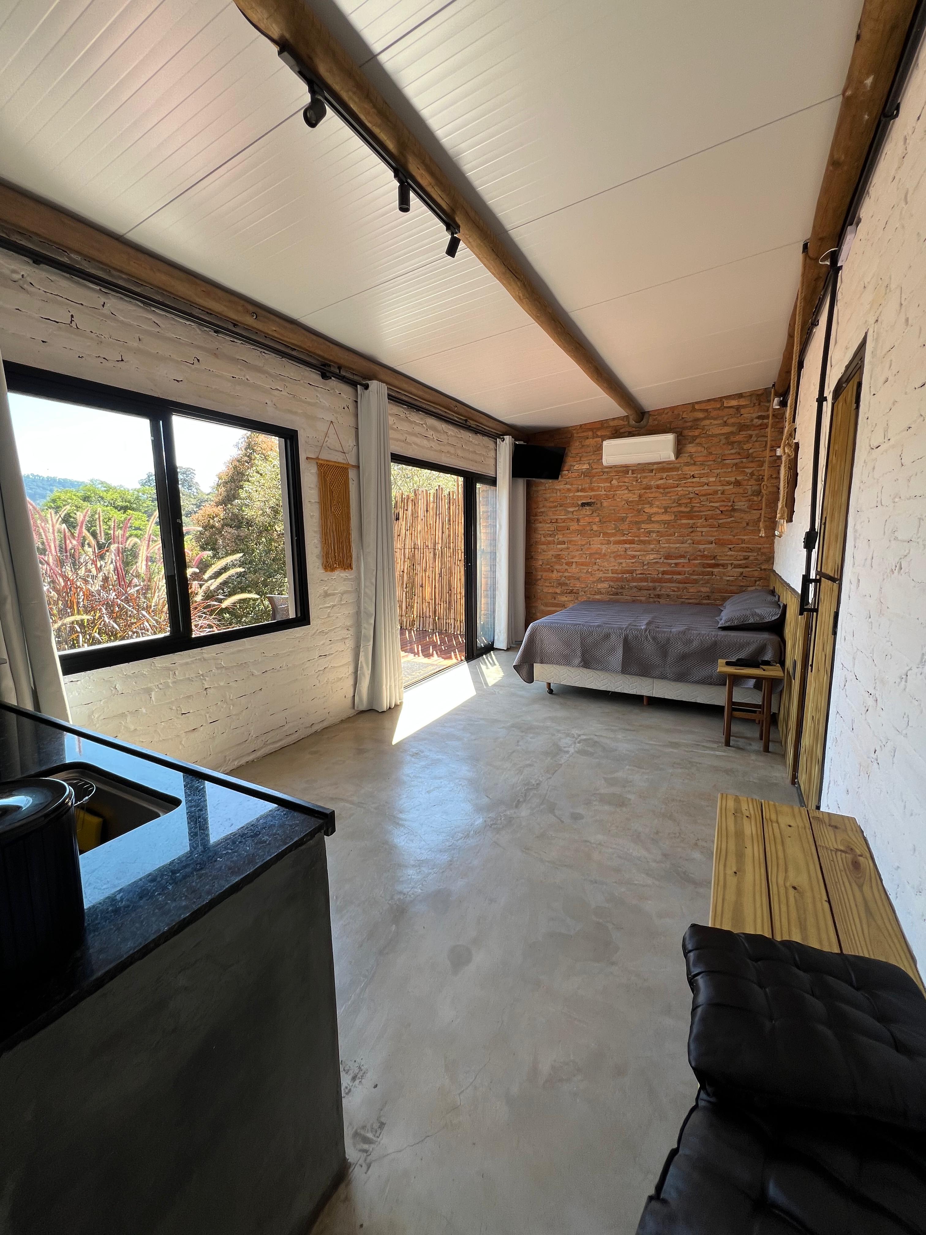 Chalé Tijolinho 1 - Interior